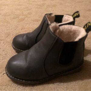 Kids Boots Brown with wool/faux fur lining unisex